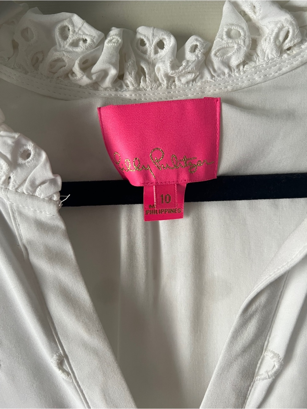 Lilly Pulitzer White Eyelet Sleeveless Maxi Dress - Picture 2 of 3